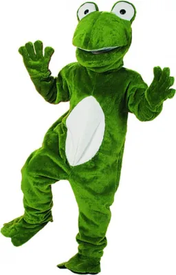 Promotion-Kostüm Big Frosch Einhgr. Maskottchen Tierkostüm Laufkostüm