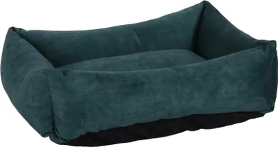 Productafbeelding van Flamingo hondenmand Felize, rechthoekig, blauw, afmetingen: 65 x 50 x 20 cm