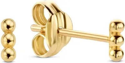 Produktbild von Jackie Gold Jackie JKE22.259 Dames Oorstekers Goud - 4,2mm JKE22.259 Ohrstecker