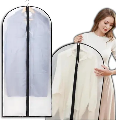 Immagine prodotto di Copriabiti trasparente impermeabile per abiti 60 x 120 cm