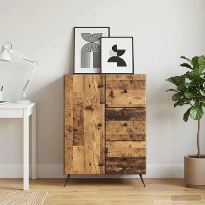 Immagine prodotto di Credenza VidaXL in legno riciclato 66 x 34,5 x 90 cm in materiale composito