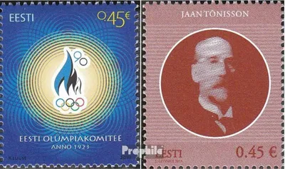 Produktbild von Briefmarken Estland 2013 Mi 780,781 (kompl.Ausg.) postfrisch Olympia