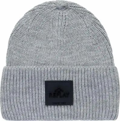 Immagine prodotto di REPLAY beanie berretto Beanie Gray Melange grigio chiaro