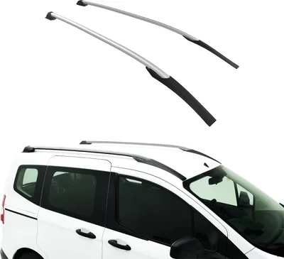 Produktbild von TURTLE DACHRELİNG HAWK FORD COURIER ALL 2014 2015 2016 2017 2018 2019 2020 2021 2022 (Kastenwagen)  , Silber