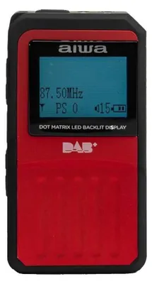 Immagine prodotto di AIWA RD-20DAB RD, radio tascabile DAB/FM-RDS