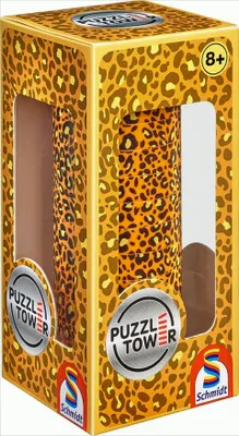 Produktbild von Schmidt Spiele PuzzleTower - Tierisch gemustert, 10 Stück(e), 8 Jahr(e)