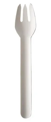 Produktbild von Gabeln, Papier "pure" 15,5 cm weiss