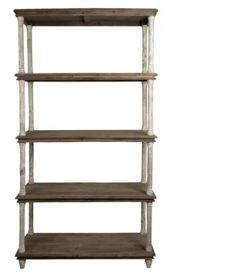 Immagine prodotto di Libreria Clayre & Eef 110x40x210 cm Legno bianco