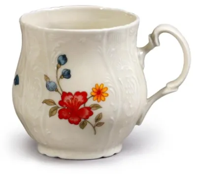 Produktbild von Thun 1794 Bernadotte, Becher Jonah, 310 ml, Elfenbein, Blumen, Thun