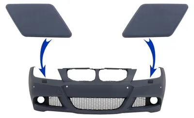 Produktbild von SRA Covers Front Bumper suitable for BMW 3 Series E90 E91 LCI (2008-2011) M Tech Design.