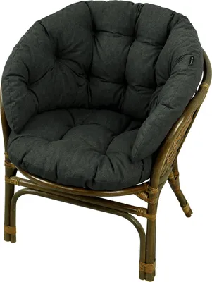 Immagine prodotto di AMPO Cuscino per sedia Bahamas in rattan, sedia da giardino, cuscino in rattan