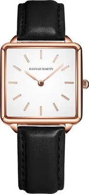 Produktbild von Hannah Martin Damenuhr Schwarz/Gold – Eleganz pur KP14340