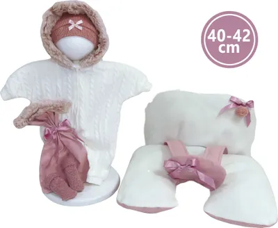 Produktbild von Llorens M740-78 Baby Puppe Outfit NEW BORN Größe 40-42 cm