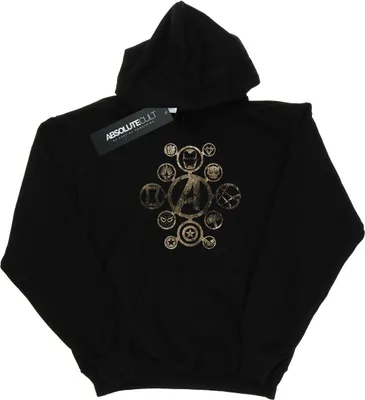 Produktbild von Marvel - "Avengers Infinity War" Kapuzenpullover für Herren BI3894 (XL) (Schwarz)