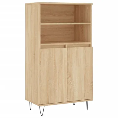 Produktbild von Highboard Sonoma-Eiche 60x36x110 cm Holzwerkstoff