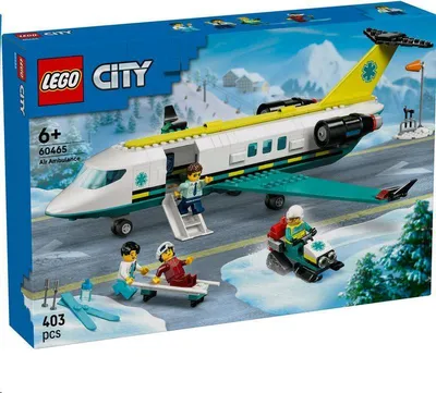 Image de LEGO® City Avion de sauvetage d'urgence 60465