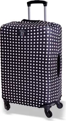 Obrázek produktu pro Obal na cestovní kufr BERTOO - Černé puntíky velikost XL-XXL