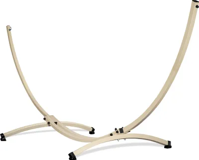 Produktbild von Potenza Gestell Outdoor Hängemattengestell XXL 365cm, 220kg I Ecru Gestell für Hängematten, Rahmen aus Verzinkter Stahl wetterfest
