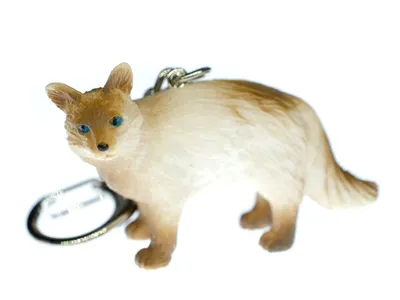 Produktbild von Balinesenkatze Balinese Schlüsselanhänger Miniblings Anhänger Katze Tier