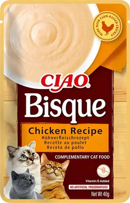 Produktbild von Inaba Ciao Bisque Chicken 40 g