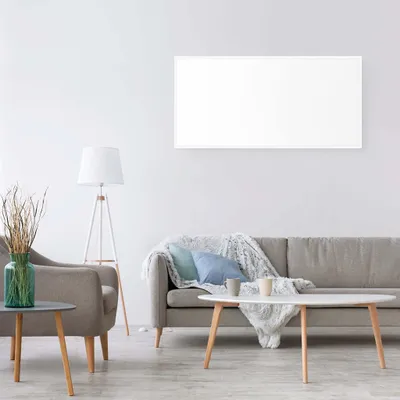 Obrázok produktu pre Infračervené vykurovacie panely 1050 W - Na montáž na stenu - Energeticky úsporné - Biele