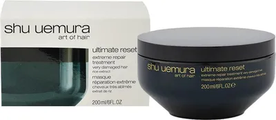 Produktbild von Shu Uemura Ultimate Reset Extreme Repair Treatment pflegende Haarmaske für sehr trockenes und geschädigtes Haar 200 ml