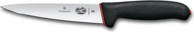 Image de Dual Grip, couteau à piquer, 16 cm, noir/rouge