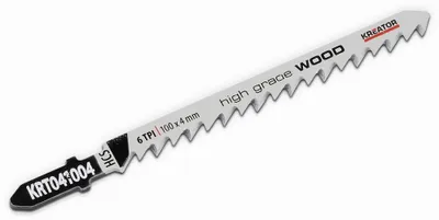 Zdjęcie produktu dla KREATOR KRT041004 - 2 szt Brzeszczot do drewna 100/6