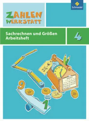 Immagine prodotto di Zahlenwerkstatt 4. Arbeitsheft. Sachrechnen und Größen