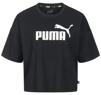 Produktbild von S|PUMA ESS Cropped Logo Tee Damen T-Shirt 586866-01
