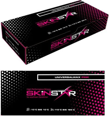 Zdjęcie produktu dla SKINSTAR Universal Wax All IN ONE Profesjonalny wosk do nart biegowych Wosk snowboardowy 250g