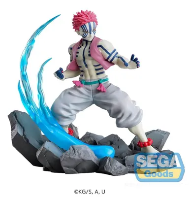 Produktbild von Demon Slayer: Kimetsu no Yaiba – Akaza, Anime-Figur aus PVC, 12 cm