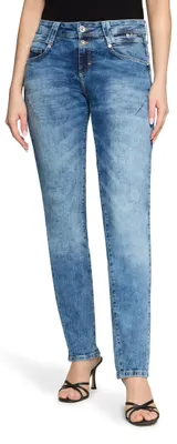 Image de Jean pour femmes Betty Barclay, denim bleu, couleur bleu moyen, taille 44 EU