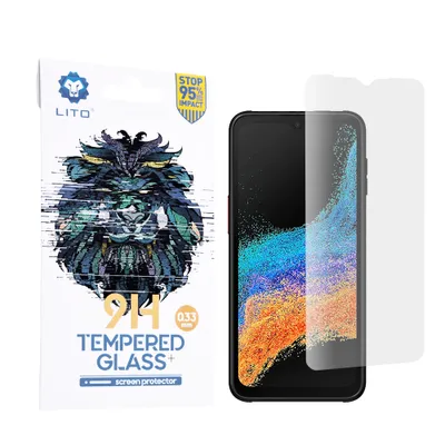 Zdjęcie produktu dla Lito Szkło Hartowane 2,5D dla Samsung Galaxy Xcover 6 Pro - Przeźroczyste KP27130
