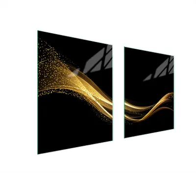 Produktbild von Glasschutzplatte Für Herd 85X52 Schwarz