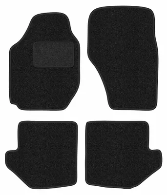 Zdjęcie produktu dla Dywaniki samochodowe welurowe LUX-ANTHRA do: Toyota RAV4 I (1994-2000, SUV) antracytowe z wzmocnieniem kierowcy, z mocowaniami