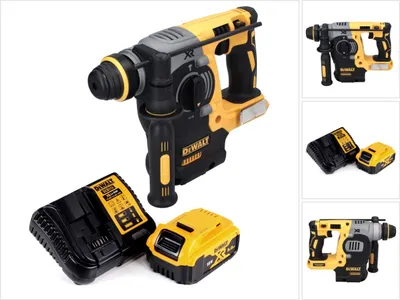 Produktbild von DeWalt DCH 273 P1 Akku Kombihammer 18 V 2,1 J SDS Plus Brushless + 1x Akku 5,0 Ah + Ladegerät