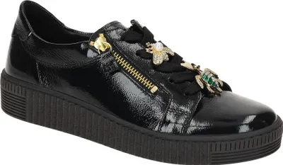 Immagine prodotto di Gabor 63.339 scarpe da donna - scarpe basse - sneakers nere per il tempo libero NUOVO