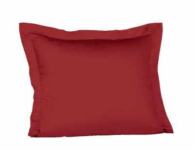 Produktbild von liebling Kissenhülle Interlock Jersey 35 x 40 cm, Farbe bordeaux rot, Kissenbezug aus 100% Baumwolle, edler Glanz, waschbar 60 Grad
