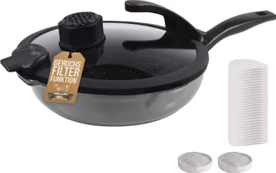 Produktbild von STONELINE® SMELL WELL FUTURE Schmorpfanne 24 cm | mit Deckel