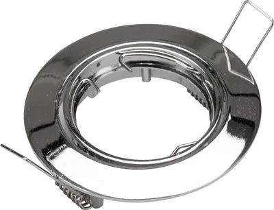 Produktbild von Deckeneinbaurahmen rund schwenkbar chrom 102 Ø 68mm