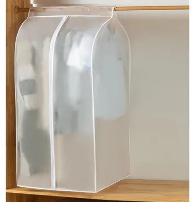 Produktbild von Kleiderschutzhülle Transparente PEVA Staubdicht mit Reißverschluss 50 x 80 x 120 cm 1 Stück