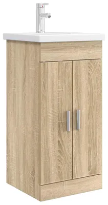 Immagine prodotto di Mobili da bagno con lavabo vidaXL in rovere Sonoma