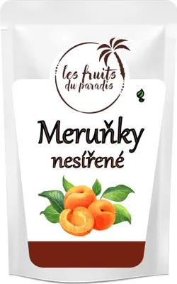 Obrázek produktu pro Meruňky sušené natural nesířené 500 g LES FRUITS DU PARADIS