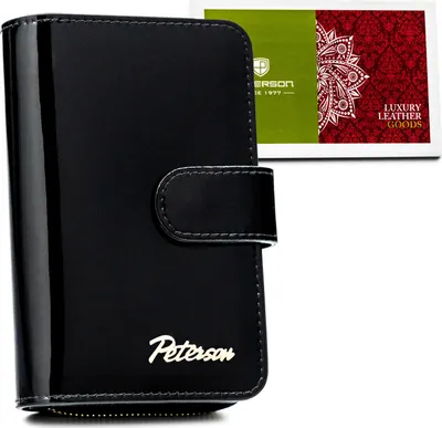 Produktbild von Peterson Geldbörse sk. PTN 1N-602-6907 Schwarz