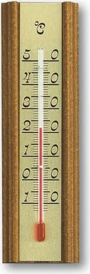 Produktbild von TFA-Dostmann analoges Innenthermometer aus Eiche TFA 12.1014   Germany