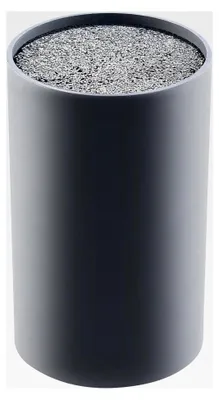 Produktbild von Messerblock: Universeller Messerhalter mit Borsteneinsatz, schwarz