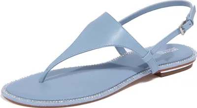 Produktbild von 0834J infradito donna hellblau MICHAEL KORS swarovski flip flops Frau