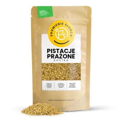 Zdjęcie produktu dla Posypka Pistacjowa - Pistacje Prażone Kostka 1 kg