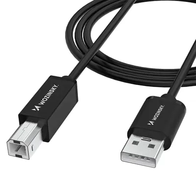 Produktbild von Wozinsky WKDDY4S, 1 m, USB B, USB A, USB 2.0, 0,48 Gbit/s, Schwarz